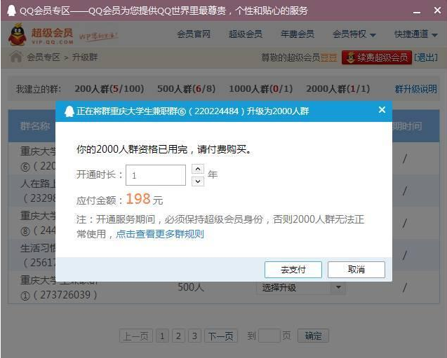 QQ群2000人