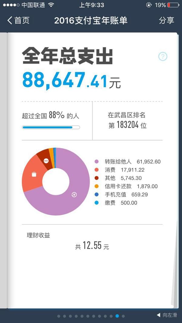 支付宝账单查询