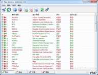 Windows 无用系统服务批量禁用优化 ; Easy Service Optimizer 来帮助！