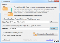 移动软件程序安装位置节省C盘空间 ; FolderMove 汉化绿色版