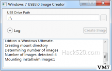 绝对是 Windows 7 ISO 安装镜像植入 USB 3.0 驱动最简单的方法！