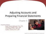 会计学原理 英文版 第21版 第三章 Adjusting Accounts and Preparing Fin