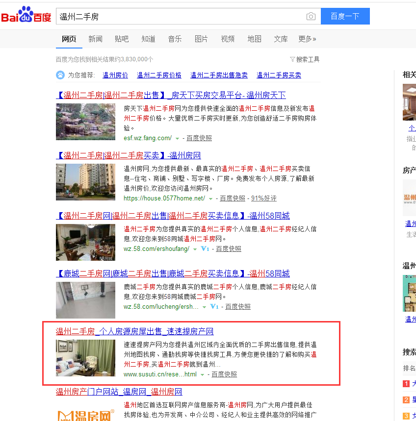 温州二手房排名