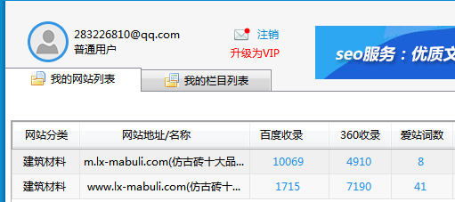 玛布里瓷砖企业官网收录数量