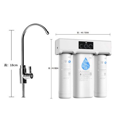 同款39g r8 净水器除水垢重金属智能屏幕提醒 cw r8 纯水机 3m 3m净水器r8安装示意图