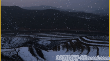会声会影X10可制作逼真的下雪效果