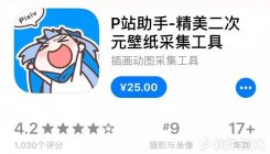 P站助手-壁纸采集工具iOS免费下载：二次元的天堂，已购软件免费分享