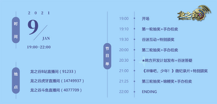 明晚19点!《龙之谷》2021线上发布会 多平台同步直播